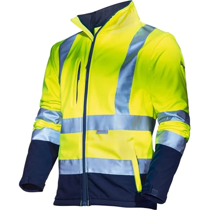 UVEX Herren-Softshelljacke uvex protection flash, Warnschutzkleidung, Größe XL – Bild 1