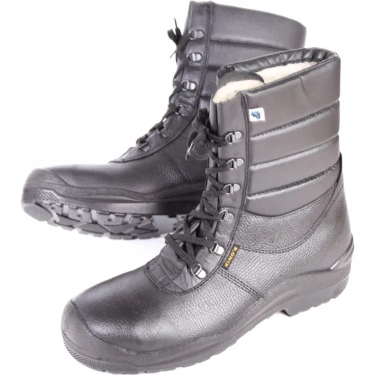 KINGS 96562 Sicherheitsschuhe Arbeitsschuhe Stiefel OTTER Winter gefüttert warm 36