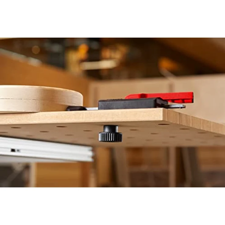 Bessey Waagrecht Schraubzwinge Niederzugspanner 2er Set WNS-Set-MFT für Multifunktionstische – Bild 2