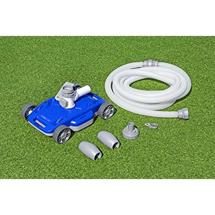 Bestway Flowclear Poolroboter AquaDrift 58665 für Pools bis 45 m², Poolboden, 12 m³/h Filterleistung, 7 m Schlauchlänge, 1,5 h Laufzeit, mit Tragegriff – Bild 4