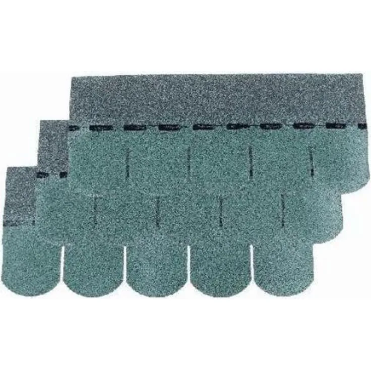 Easy Biber-Dachschindeln 80 x 33,6 cm grün - Preisvergleich