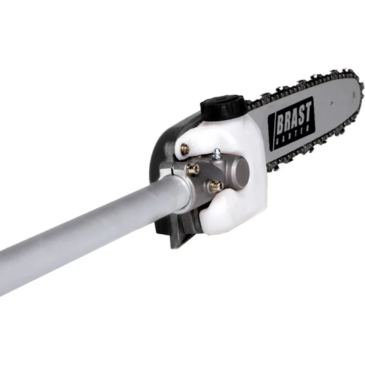 BRAST 4-Takt Benzin 6in1 Motorsense Rasentrimmer Heckenschere Hochentaster Freischneider Unkrautvernichter Fugenbürste Multitool – Bild 8