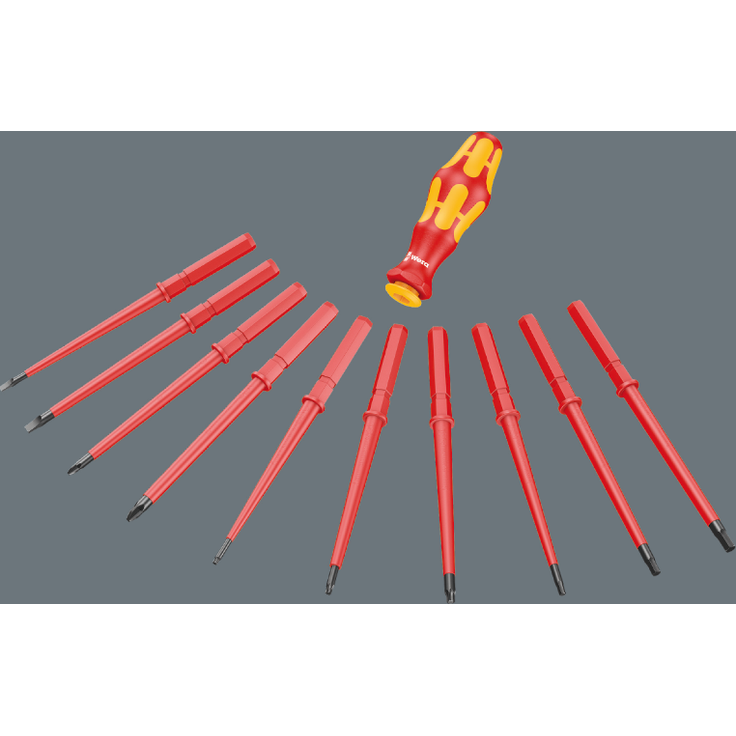 Wera Kraftform Kompakt W1 Wartung Werkzeugset 35-teilig Montageset mit robuster Tasche schwarz 05135926001 geringes Gewicht und Volumen – Bild 3
