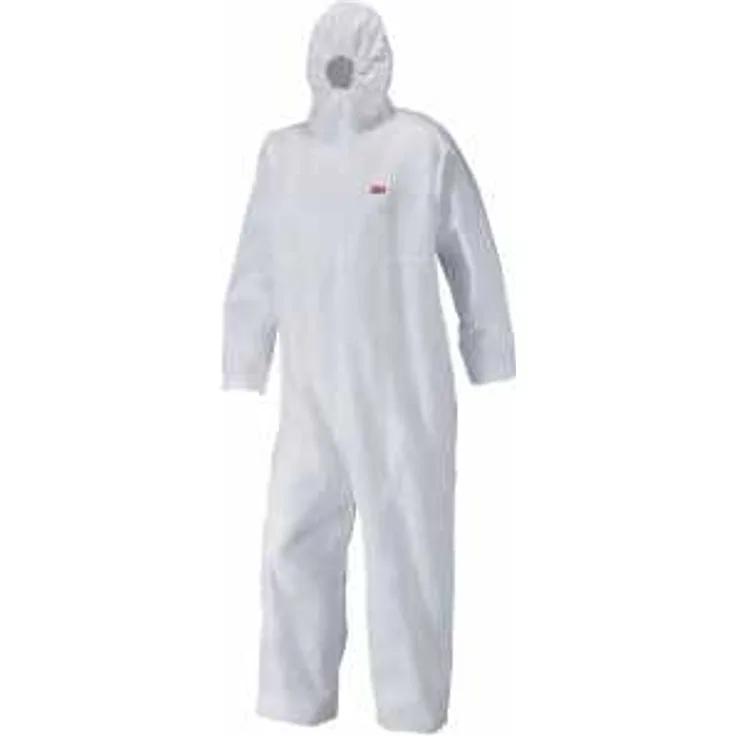 3M Schutzanzug 4540, Größe M - XXL, weiß|blau, zum Farbspritzen, atmungsaktiv... L (174-181 cm) - 3M