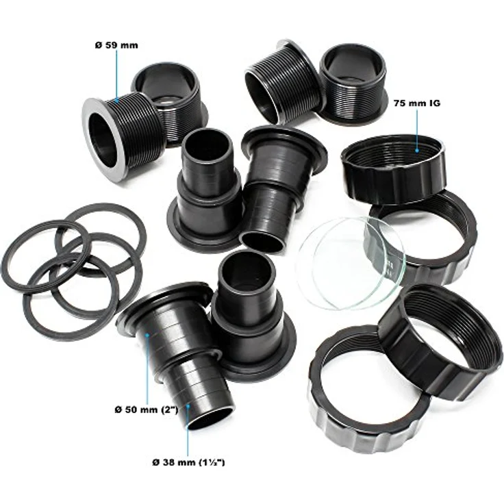 SunSun CUV-772 Edelstahl Teichklärer Wasserklärer Lichtfilter 72W – Bild 7