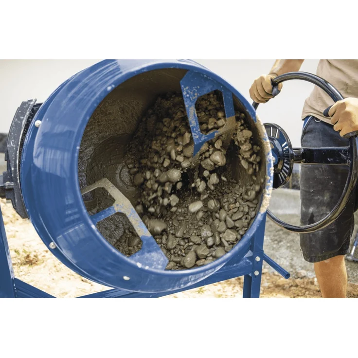 SCHEPPACH Betonmischer SET Mix 200 L Mörtelmischer inkl Siebtrommel Kompostsieb – Bild 5