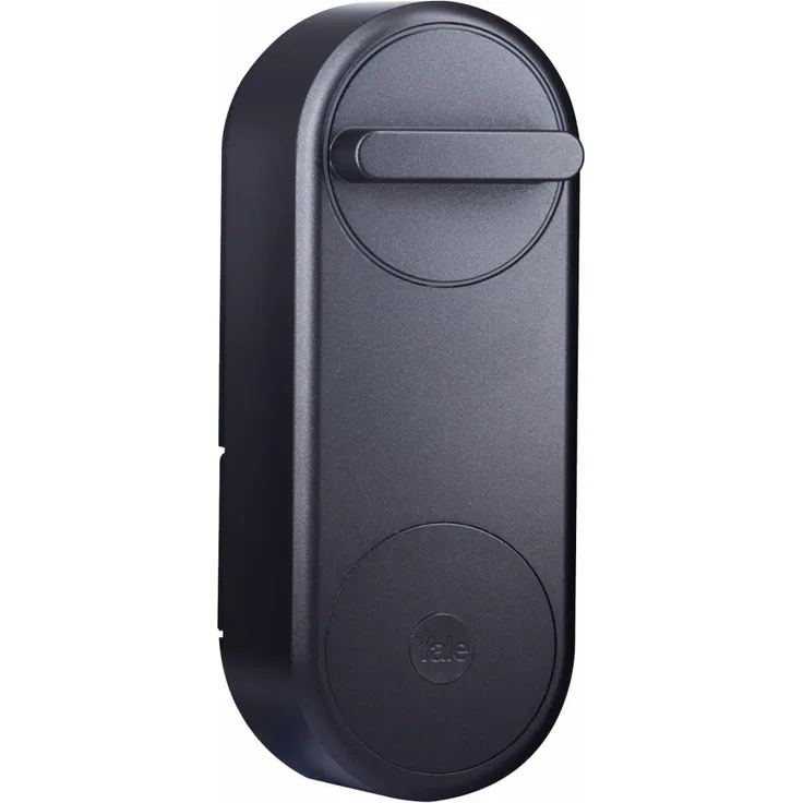Yale Linus Smart Lock Elektronisches Türschloss anthrazit, schlüsselloses Schloss