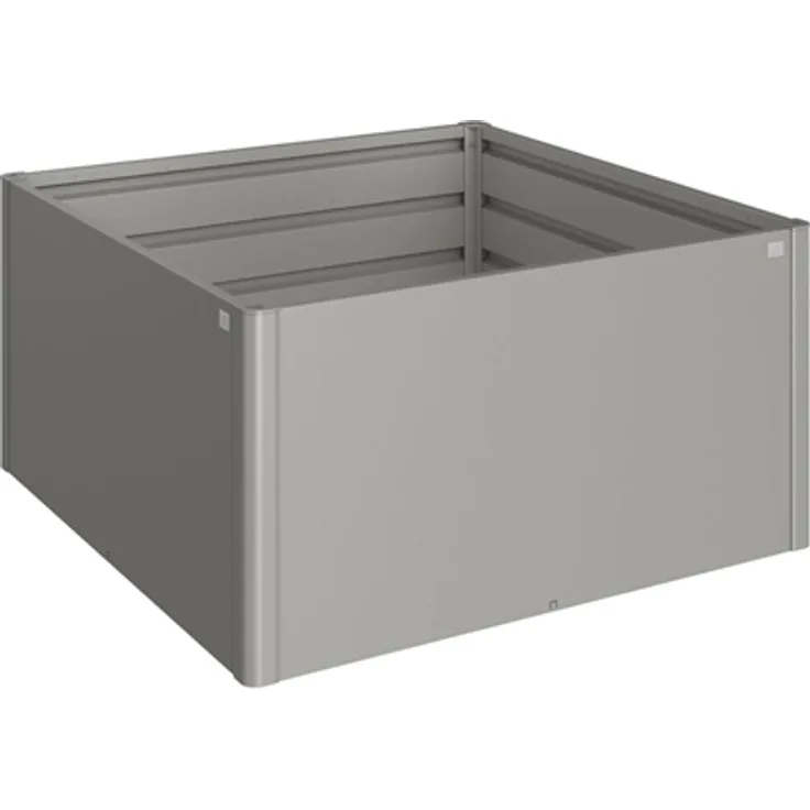 Biohort Hochbeet 1,5x1,5 152 x 152 cm quarzgrau, metallic Metall Hochbeet