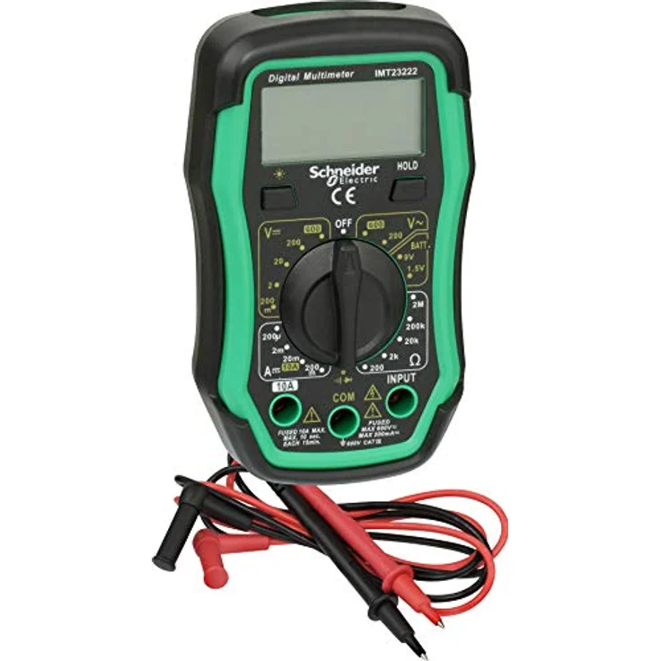 Schneider THORSMAN Digital Multimeter mit LCD-Display beleuchtet Kategorie 3 - 600V – Bild 1