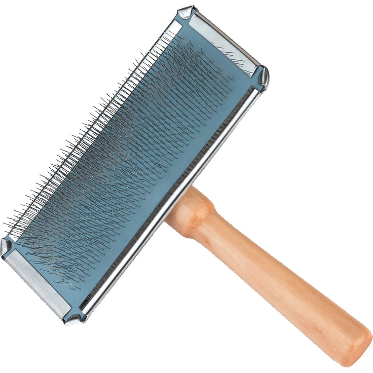 Kerbl Softzupfbürste für Hunde und Katzen Bürste, glänzendes Fell, Pflegebürste