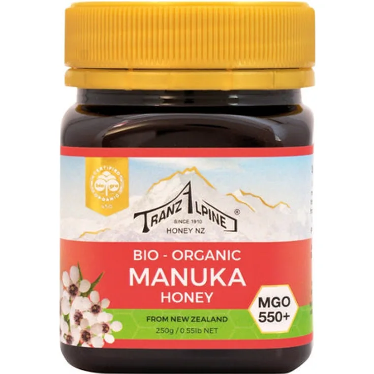 HOYER TranzAlpine Bio Manukahonig MGO 550+ - 250 g