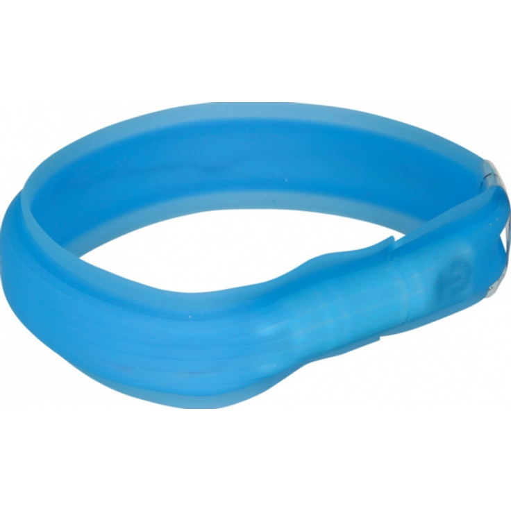 Trixie Flash Leuchtband USB blau L-XL: 70 cm/30 mm