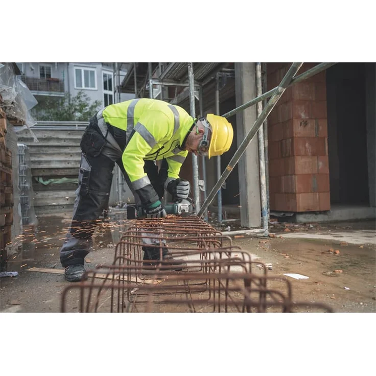 Metabo 18-Volt Akku Winkelschleifer W 18 7-125 Solo metaBOX 165 L – Bild 5