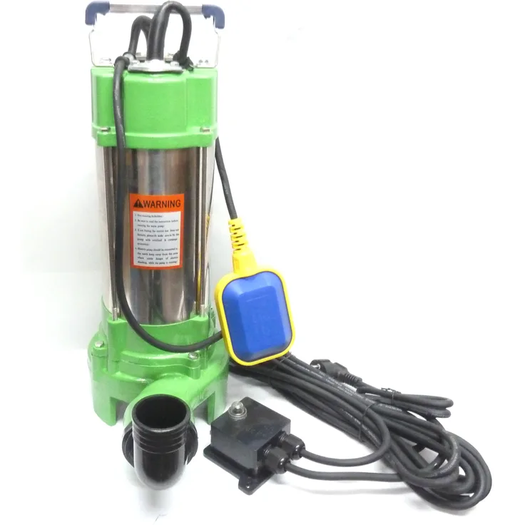 CHM GmbH Schmutzwasserpumpe 750W mit Schneidwerk, Fäkalienpumpe 18000 L/h Schmutzwasserpumpe
