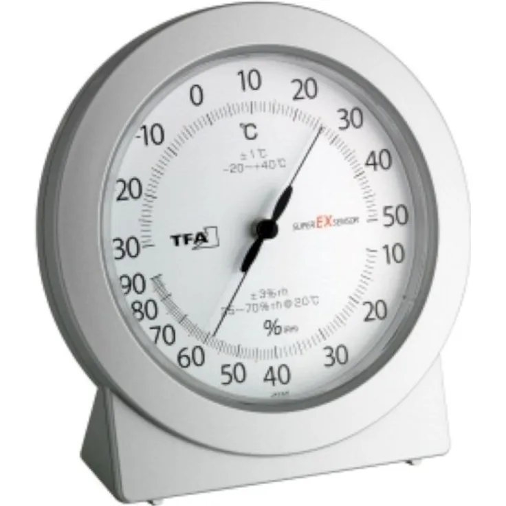 TFA Dostmann Analog Luftfeuchtemessgerät (Hygrometer) 10% rF 99% rF