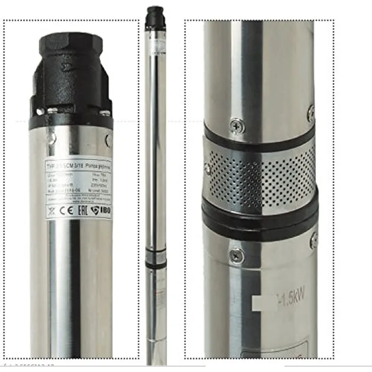 IBO - Tiefbrunnenpumpe 3,5' 400 V bis 7200l-h 1100-1800 Watt Brunnenpumpen | Model: SC3-25