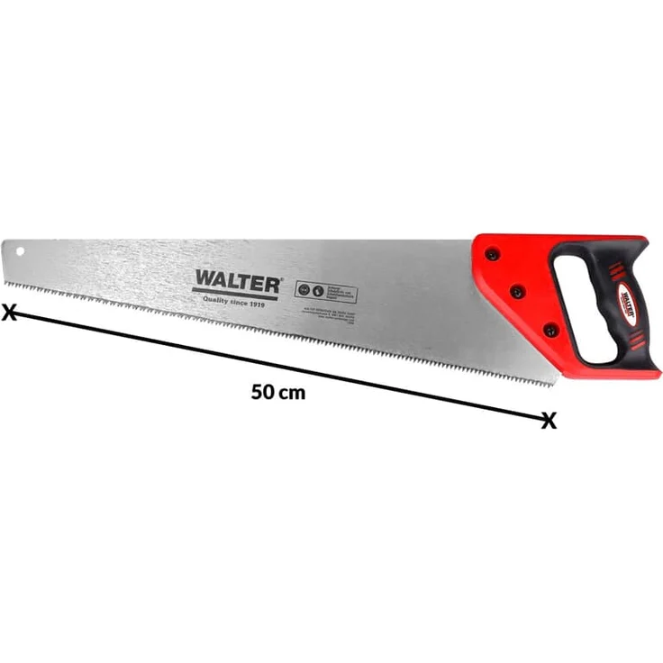 Walter Sägen 3 tlg. Set Garten Holzsäge Baumsäge Handsäge Rückensäge Stichsäge – Bild 2