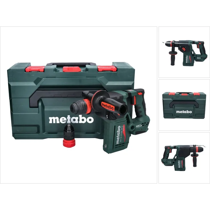 Metabo KH 18 LTX BL 24 Q Akku Kombihammer 18 V 2,2 J ( 601714840 ) + metaBOX - ohne Akku, ohne Ladegerät
