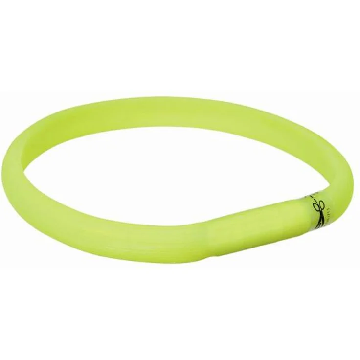 Trixie Flash Leuchtband USB grün L-XL: 70 cm/18 mm – Bild 1