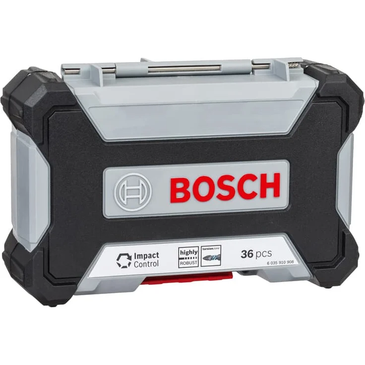 Schrauberbit-Set Impact Control Bohraufsatz-Set 36-teiliges Zubehör Set für Akku-Schrauber 23x Schrauberbits, 3x Steckschlüssel, 8x Doppelklingen, je 1x Universalhalter magnetisch und standard – Bild 3