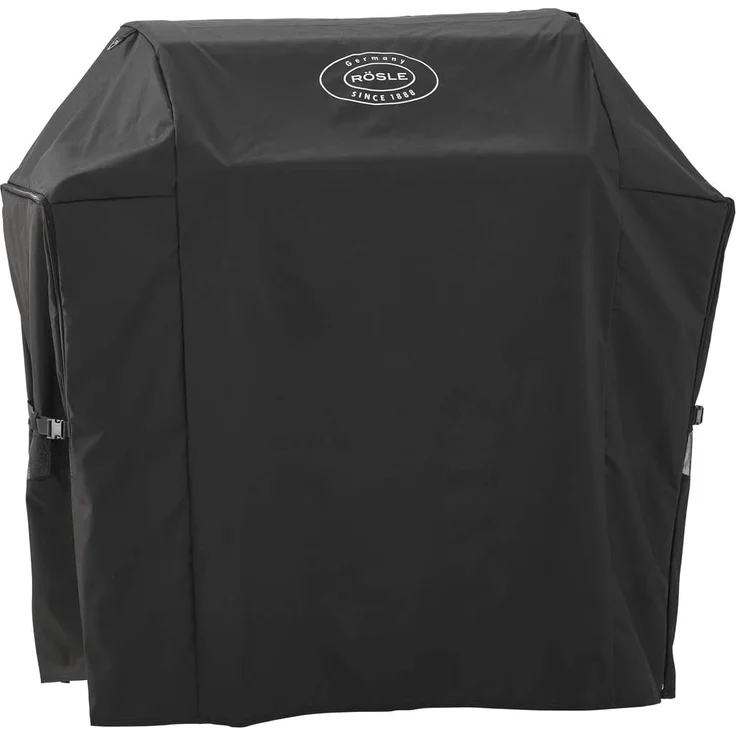 RÖSLE Abdeckhaube BBQ-Station VIDERO G4/G4-S, Hochwertige Schützhülle aus 100% Polyester mit PU-Beschichtung, praktischer Reißverschluss, wetterfeste Abdeckung – Bild 1