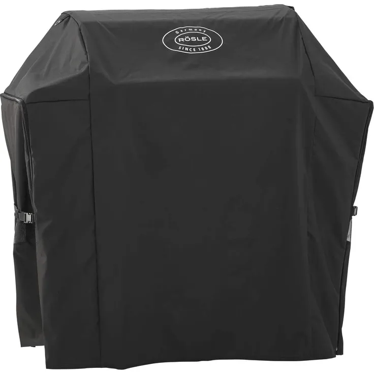 RÖSLE Abdeckhaube BBQ-Station VIDERO G4/G4-S, Hochwertige Schützhülle aus 100% Polyester mit PU-Beschichtung, praktischer Reißverschluss, wetterfeste Abdeckung