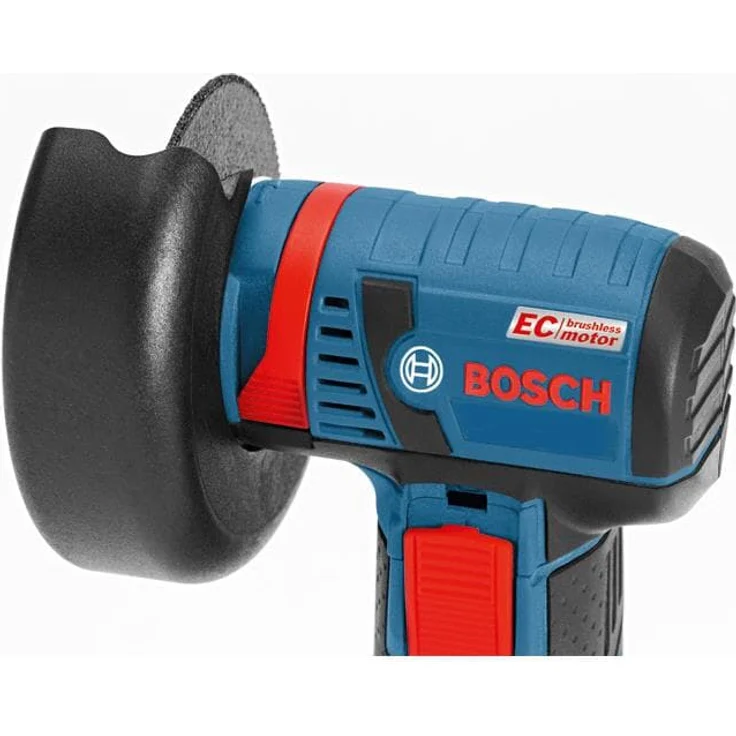 Bosch Professional 12V System Akku Winkelschleifer GWS 12V-76 (3 Trennscheiben, Scheibendurchmesser: 76 mm, 2x 3.0Ah Akkus und Ladegerät) – Bild 7