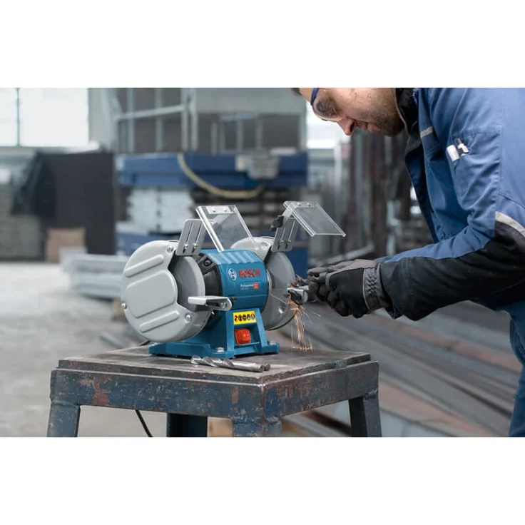 Bosch Professional GBG 35-15 Doppelschleifmaschine 350 Watt-150 mm, 230 V 10 kg – Bild 2