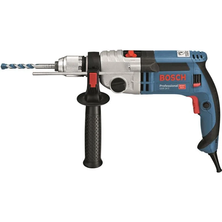 Bosch Professional Schlagbohrmaschine GSB 24-2 (1.100 Watt, max. Drehmoment: 40-14,5 Nm, in L-Case) – Bild 2