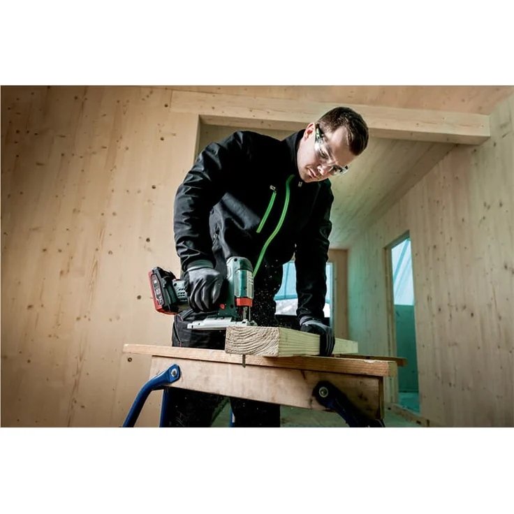 Metabo Akku Stichsäge STA 18 LTX 100 mit zuschaltbarem Pendelhub inklusive Absaugstutzen, Schutzglas und MetaLoc Transportkoffer – Bild 5