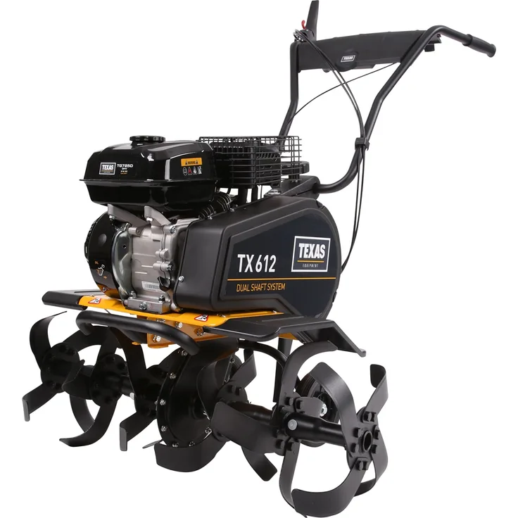 TEXAS TX 612 TG Dual Shaft Benzin Profi Bodenhacke Motorhacke Bodenfräse Hacke