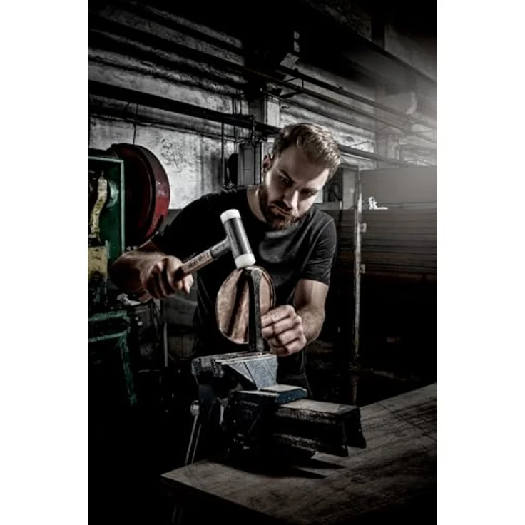 SUPERCRAFT-Schonhämmer, mit schwingungsdämpfendem, ergonomisch geformtem und lackiertem Hickorystiel | Ø=40 mm | 3366.040 – Bild 19