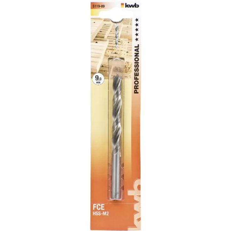 kwb AKKU-TOP F Holzbohrer, Ø 9 mm, HSS-M2 - Preisvergleich – Bild 2