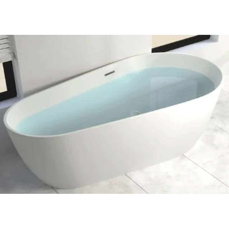 Sanotechnik Badewanne Chicago, freistehendes Model, Maße: 170x75x58cm, modernes Design mit hohem Komfort – Bild 2