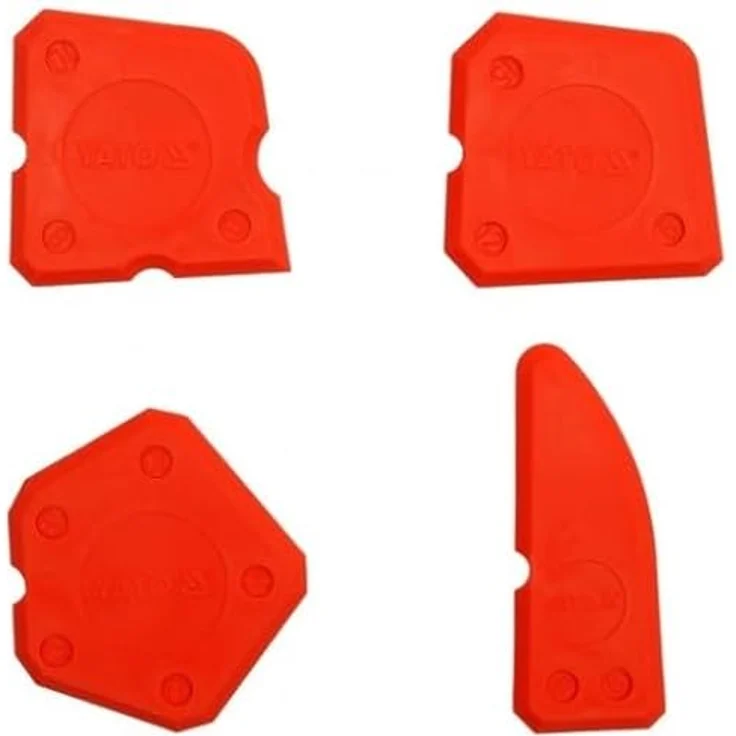 Silikonspachtelsatz Fugenglätter 4 tlg Set – Bild 4