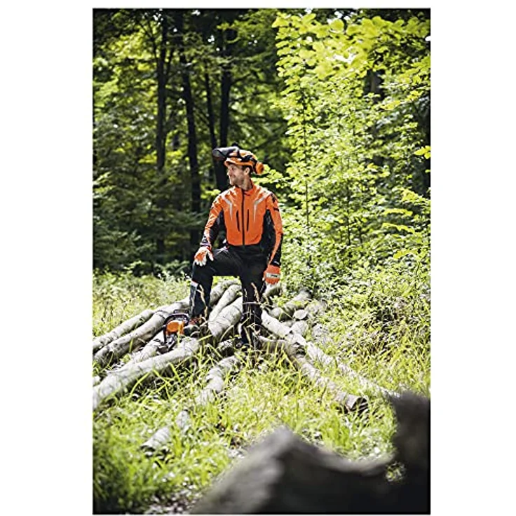 STIHL Helmset ADVANCE X-VENT Visier Gehörschutz Forsthelm 00008880802 – Bild 4