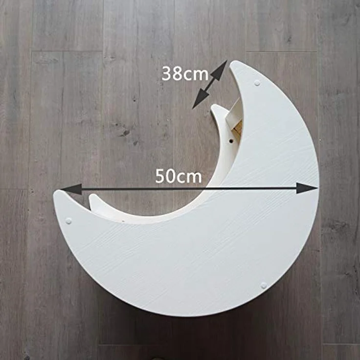CatS Design Katzen Kletterwand große Katzen stabil Wandkratzbaum-Wandliege Wandkratzbrett Wandpark Wandkorb Wandelemente Wandbett Mond F7 – Bild 2