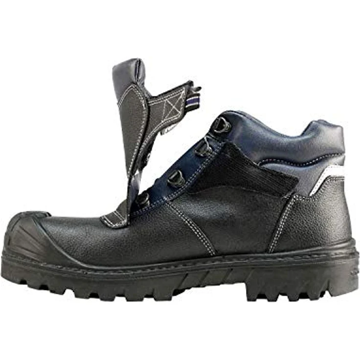 Cofra Arbeitsschuh Schweißerschuh WELDER BIS UK, HI CI HRO SRC S3, Größe 48 - Atmungsaktiv, Abriebfest, Antistatisch, Metallfrei, Feuerhemmend, hitzebeständig bis 300°C, Größe 48, blau – Bild 2