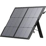 GROWATT 100W Solarpanel Faltbar: Solar Panel/Solarmodul, Verstellbarer Ständer, MC4 zu TX60-Stecker, Solarladegerät für Tragbare Powerstation Outdoor Camping/Garten/Wohnmobil