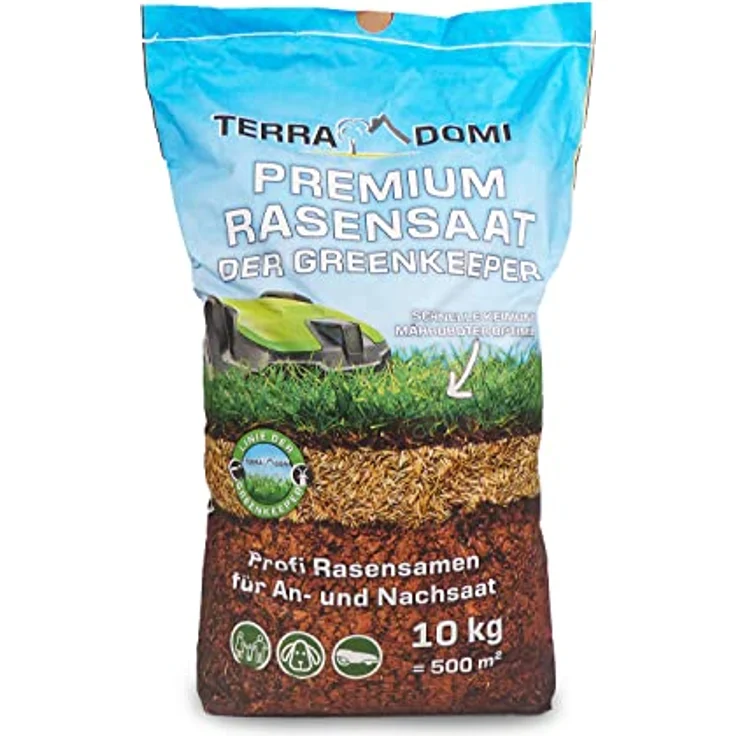 Premium Rasensamen für An- & Nachsaat I strapazierfähige und robuste Rasensaat der Greenkeeper10 kg – Bild 2
