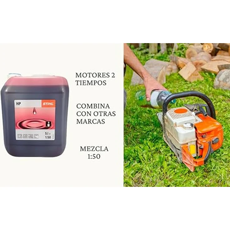 Stihl 0781 319 8433 Zweitaktmotorenöl HP 5 Liter, Mischöl – Bild 5