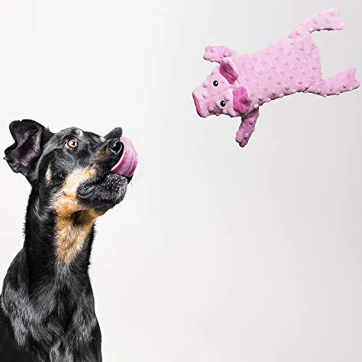 GLORIA LO MEJOR PARA TU MEJOR AMIGO Hundespielzeug dogmonster Krokodil, mit grinceur, braun – Bild 5