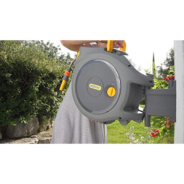 Wandschlauchhalter Auto Reel 20 B.65,5cm T.26cm HOZELOCK - Preisvergleich – Bild 4