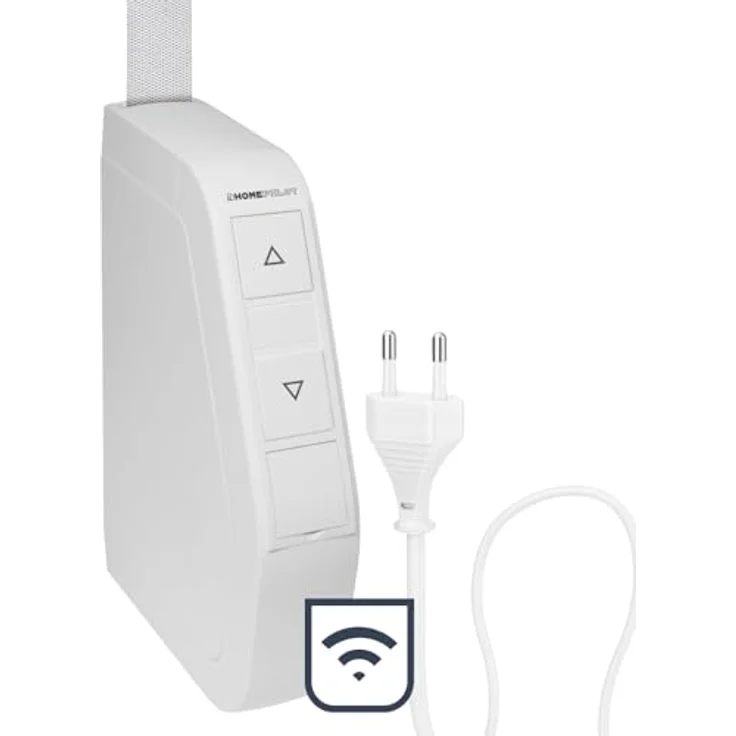 HOMEPILOT Home Pilot Pure Smart, Aufputz-Gurtwickler für Minigurt (15 mm), elektrischer Rollladenantrieb mit Smartphone-Steuerung und Energieeinsparung – Bild 1