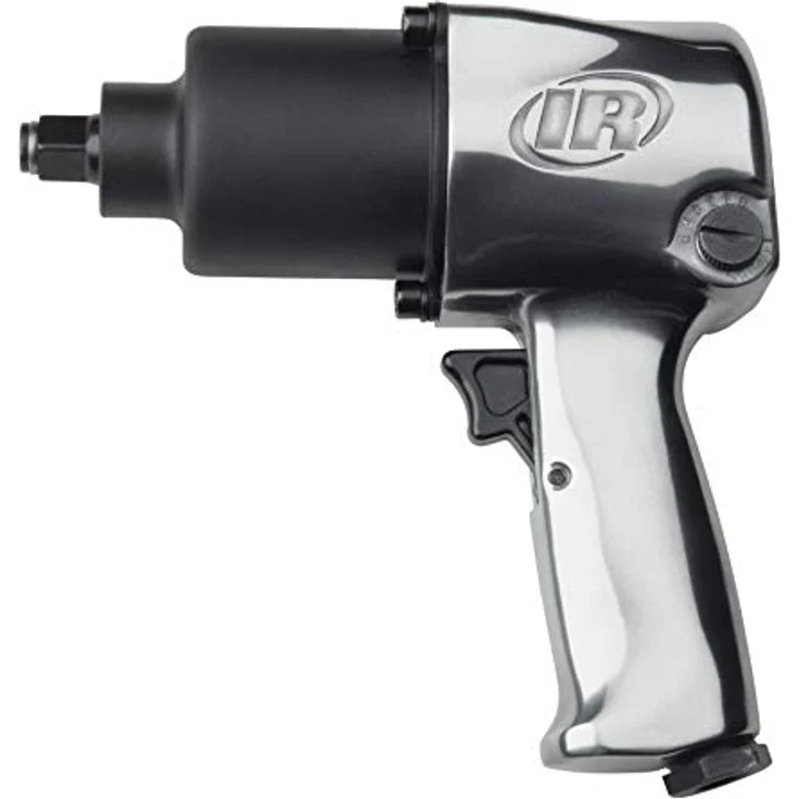 Ingersoll-Rand Druckluft Schlagschrauber 231GXP-K, 610 Nm Drehmoment, Steckschlüsselset mit 10 Nüssen, Vierkant Werkzeug 1/2 Zoll im Koffer, Metall Gehäuse, 5 Leistungsstufen - Profi Tool für Reifenlösen – Bild 5