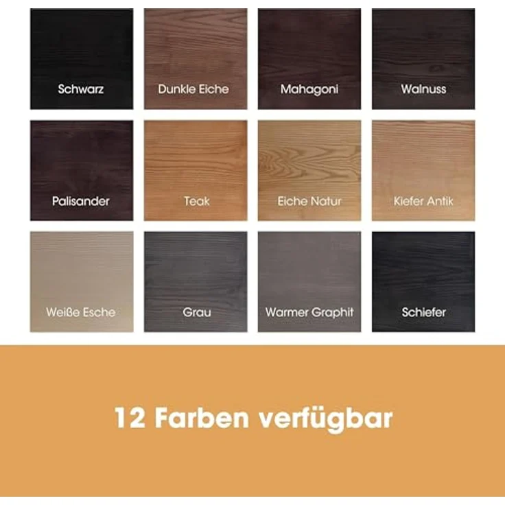 Furniture Clinic Holzbeize und Möbel-Lasur Dunkle Eiche, ungiftig, schnelltrocknend, 500 ml für alle Holzarten im Innen- und Außenbereich – Bild 5