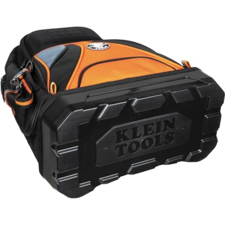 KLEIN TOOLS 55421BP-14 Werkzeugtasche, 39 Taschen und geformter Boden, Schwarz – Bild 9