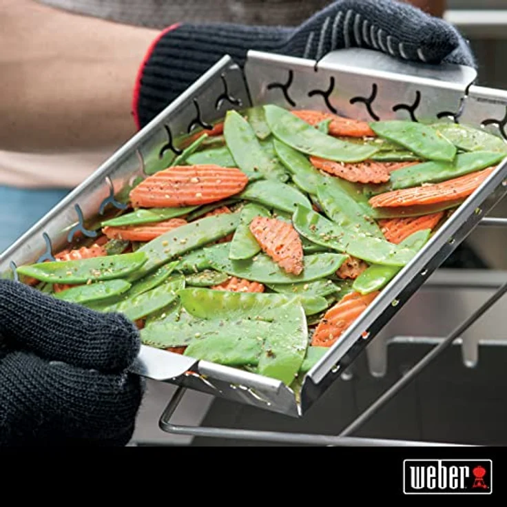 Cesta elevada para asar Weber® (Ideal para Genesis II) – Bild 3