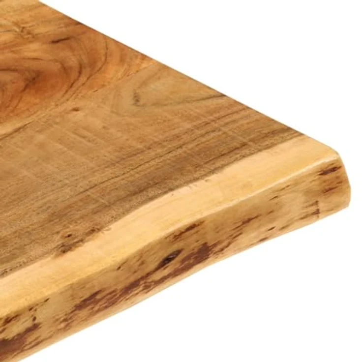 vidaXL Badezimmer-Waschtischplatte Massivholz Akazie 140 x 55 x 3,8 cm – Bild 5