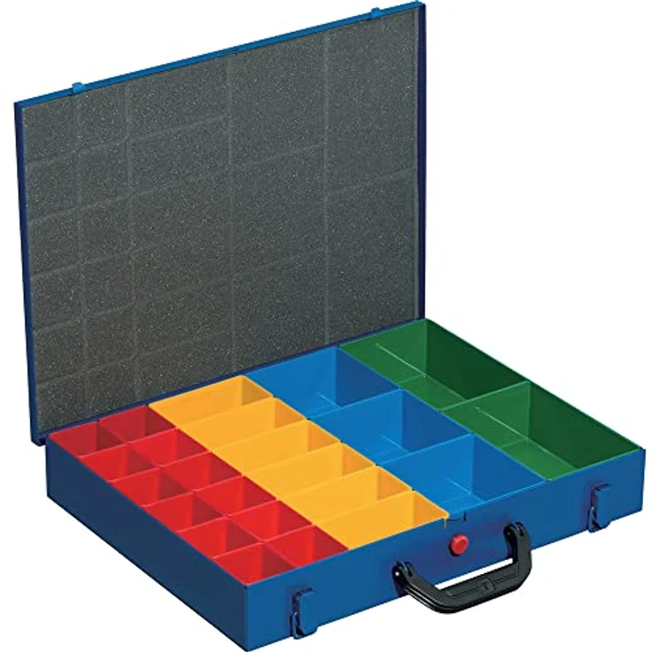 allit Metall-Kleinteilekoffer EuroPlus Pro M 44H-23, blau – Bild 2